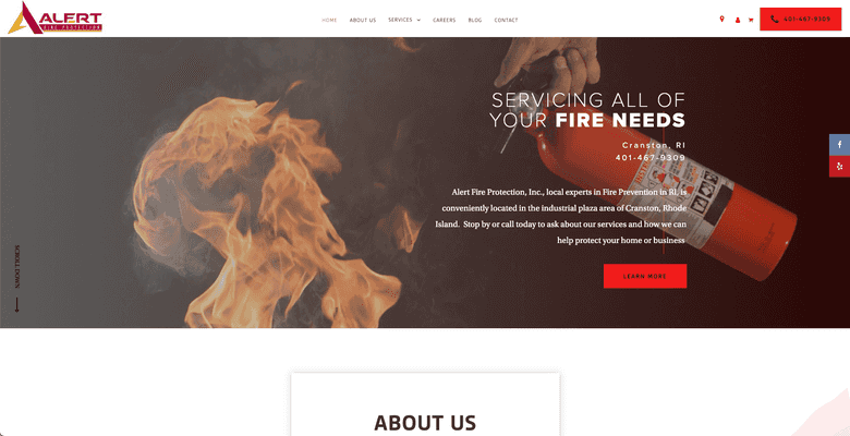 Alert Fire Protection Screenshot